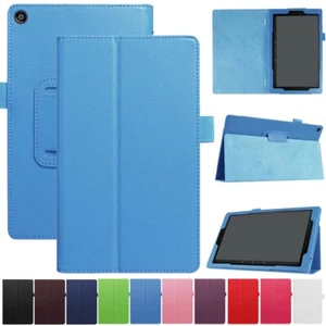Magnetic Flip Smart Stand Case Cover For Amazon Kindle Fire 7 8 10 (20/19/18/17) - Picture 1 of 33