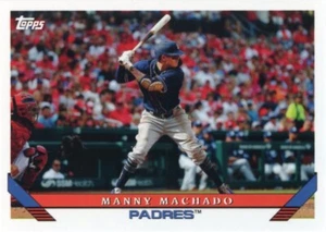 2019 Topps Archives 1993 Border Manny Machado San Diego Padres #209 MLB SD - Picture 1 of 2