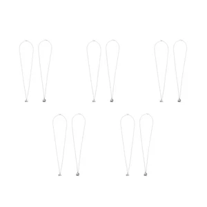 Set of 5 Cheerleading Jewelry Necklace for Girls Cheerleader Accessory - Picture 1 of 12