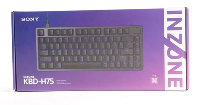 Sony INZONE 75-Percent Wired Aluminum 8K RGB Gaming Keyboard (Black) - Image 1 of 4