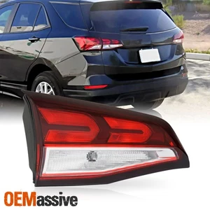 For 2022-2024 Chevy Equinox Halogen Type Chrome Red Tail Light Inner Driver Left - Picture 1 of 5
