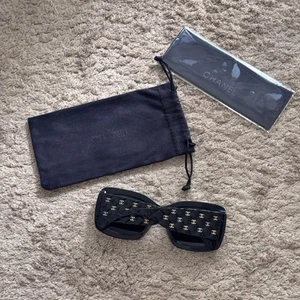 CHANEL 5483 Sunglasses 54□17-135 Black - Picture 1 of 10