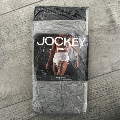 Calzoncillos de colección 1999 Jockey para hombre - tiro completo gris marino grande 36-38 Foto 1 de 4