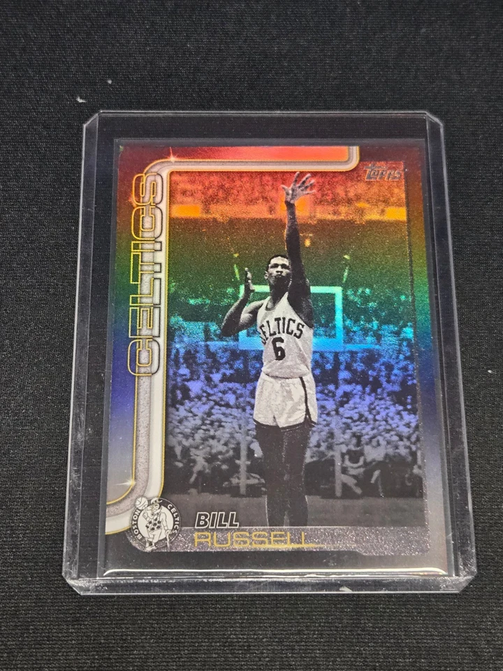 2025 Topps NBA 篮球停电平行比尔·拉塞尔  — 第 1/1 张图片