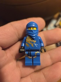 NEW Ninjago Jay DX w Golden Nunchucks of Lightning Custom Lego Minifigure 2521