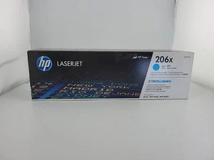 HP LASERJET 206X CYAN W2111X Wysokowydajny wkład z tonerem M255 MFP M282, M283 STALÓWKA - Zdjęcie 1 z 5