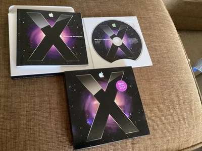 Apple Mac Os X Version 10.5 Leopard Desktop & Server Operating System Software - Image 1 of 2