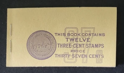 US Scott #BK102 (3c Jefferson 807a - 12 Stamps) Mint Booklet MISCUT Low Shipping - Image 1 of 3