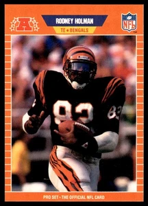 1989 Pro Set Rodney Holman Rookie Cincinnati Bengals #60B - Picture 1 of 2
