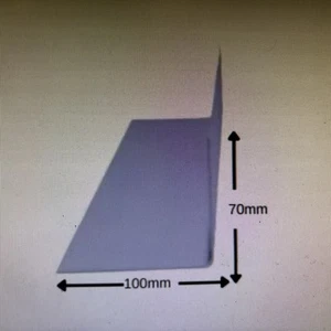 AT195 Internal Angle GRP Trim 3m Length - Pack of 10 - Cure It - Cromar Tricel - Picture 1 of 2