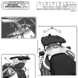 639F GIVI attacco posteriore PER BMW F 650 GS Dakar 2000 2001 2002 2003 - Imagen 1 de 2
