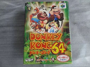 Donkey Kong 64 Nintendo 64 N64 Japan NEU + Erweiterungspaket - Bild 1 von 4