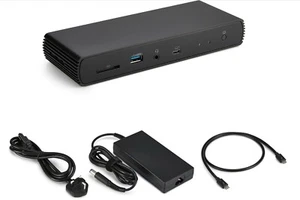 Amazon Basics Thunderbolt4/USB4 Pro Docking Station,2xTBT4,1xHDMI2 - Picture 1 of 7