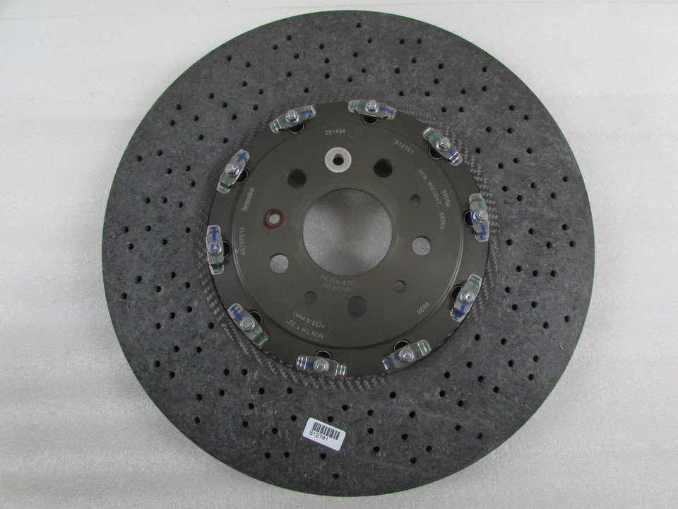 Ferrari California, Rotor Freno Delantero Carbono Cerámico/CCM, Nuevo, P/N 257101 Foto 1 de 4