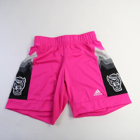 NC State Wolfpack adidas Game Shorts Women's Hot Pink Used Cover