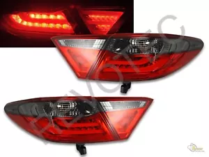 Red Smoke LED Tail Lights Lamps Set RH + LH For 2015-2017 Toyota Camry 4Dr Sedan - Bild 1 von 8