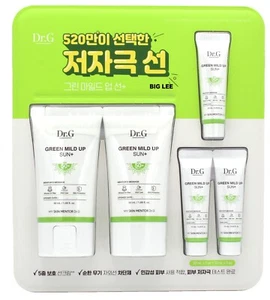 Dr.G Green Mild Up Sun+ SPF50+ PA++++ 50 ml x 2ea + 10 ml x 3ea (130 ml) - Imagen 1 de 7