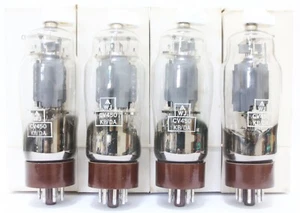 Cryo Version NOS Match 1 quad/ 4pcs Mullard EL38 CV450 tubes KT-77 - Bild 1 von 10