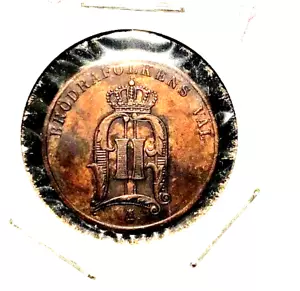 Sweden  1884  open 4  2 ore KM 746  XF - Picture 1 of 2