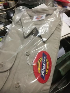 dickies Arbeitshemd 100% Baumwolle Langarm Made in the 80's Vintages - Bild 1 von 4