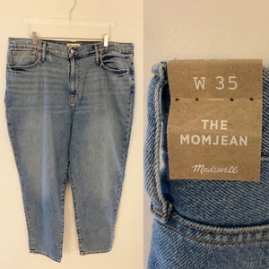 Madewell The Mom jeans blu donna 35 nuovo con etichetta - Foto 1 di 12