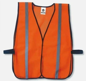 Ergodyne GloWear 8020HL Non-Certified Reflective High Visibility One Size Orange - Picture 1 of 2