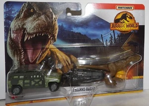 Matchbox Jurassic Park World Dominion TYRANNO-HAULER Dinosaurios Transportadores NUEVO - Imagen 1 de 7
