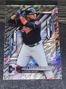 2018 Topps High Tek - Pattern 2 Jose Ramirez - Cleveland Guardians - Picture 1 of 2