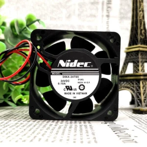 1pc Nidec D06A-24TS5 6025 6CM 24V 0.10A  2-wire Inverter  Cooling Fan - Picture 1 of 5