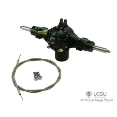 LESU Metal Rear Axle Differential for 1/16 RC Tractor Truck DIY Model Bruder - Image 1 of 4