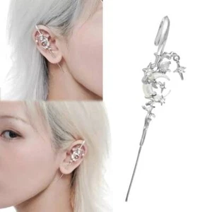 Myth Of The Moon Ear Hook Needle Piercing Earring Fashion Ear Accessories Gift - Picture 1 of 5