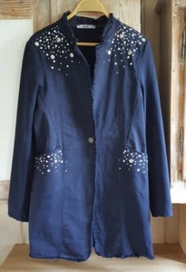 iSilk~Blazer/Jacket Everery Day Luxury~Damen~Gr. M/L~blau~Edel~Neuwertig - Bild 1 von 8