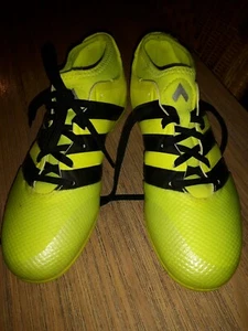 Adidas kickschuhe fussball 38 2/3 neongelb mit socken fast neu - Bild 1 von 5