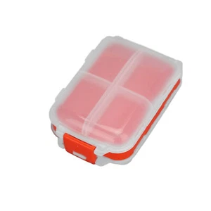 Foldable Pill Organizer Travel 3 Layers 7 Day Weekly Pill Case Organizer For - Picture 1 of 22