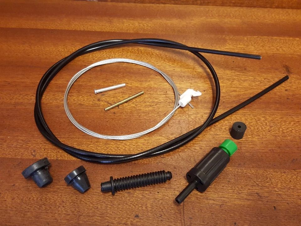 RENAULT 5 GT TURBO NEW ACCELERATOR PEDAL THROTTLE CABLE CARB CARBURETTOR KIT - Image 1 of 1