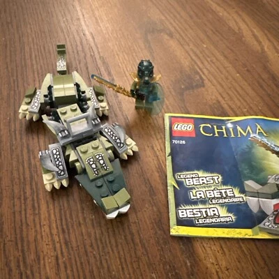 Lego Legends of Chima 70126 CROCODILE BEAST Instructions  100% Complete - Image 1 of 4