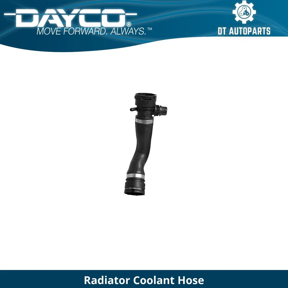 For 2007-2013 BMW 328i Radiator Coolant Hose Upper Dayco 2008 2009 2010 2011 - Image 1 of 2