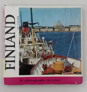 Finnland Vintage Reise Souvenir Tour Farbfoto Reiseführer Buch von 1962 - Bild 1 von 10