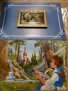 Disney Pin Acme Hot Art Belle The Real Castle - Picture 1 of 5