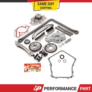 Timing Chain Kit Water Pump Oil Pump Cover Gasket for 02-06 Dodge Chrysler 2.7 - Bild 1 von 12