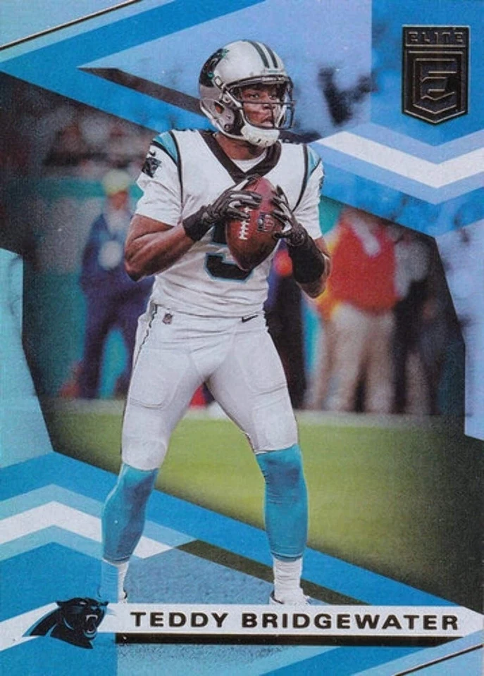 #78 Teddy Bridgewater - Carolina Panthers - 2020 Donruss Elite Football - Image 1 of 1