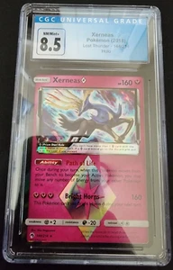 Holo Foil Xerneas Prime 144/214 Lost Thunder Set Pokemon Card CGC 8.5 NM/MINT+ - Picture 1 of 1