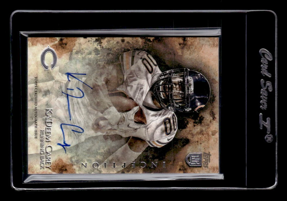 2014 Topps Inception #26R Ka'Deem Carey RC Auto - Image 1 of 1