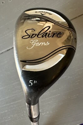 Callaway Solaire Gems 5 Hybrid 45g W-Flex Ladies Graphite Shaft LH - Image 1 of 4