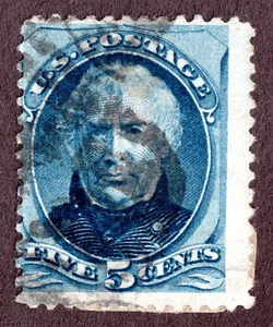 USA 185 Blue Zachary Taylor 1879. - Bild 1 von 2