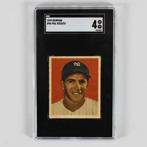 1949 Bowman Phil Rizzuto Graded Card #98 - SGC 4 - Picture 1 of 2