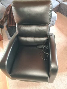 Relaxsessel mit Aufstehhilfe Elektrisch Kunstleder Massagesessel Fernsehsessel - Bild 1 von 4