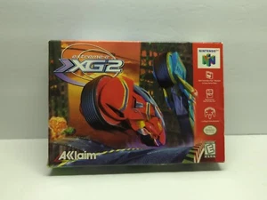 Nintendo N 64 Extreme G 2 XG2 GAME+BOX BLOCKBUSTER VIDEO BBV RENTAL NO MANNY - Picture 1 of 12