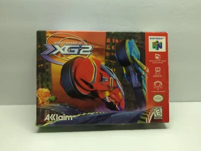 Nintendo N 64 Extreme G 2 XG2 JUEGO + CAJA BLOCKBUSTER VIDEO BBV ALQUILER SIN MUCHOS Foto 1 de 4