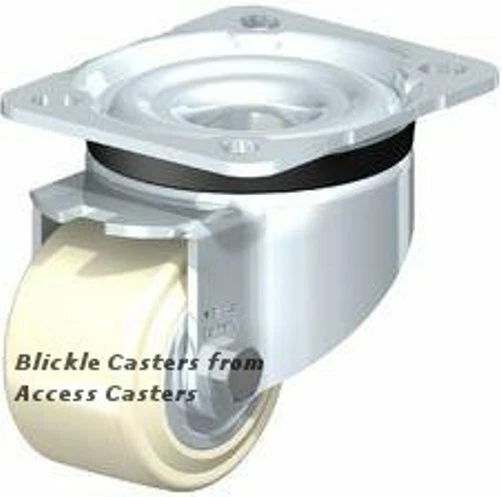 Rueda de nailon LK-GSPO 65K 65mm x 40MM Blickle placa giratoria rueda 770 lb capacidad Foto 1 de 1